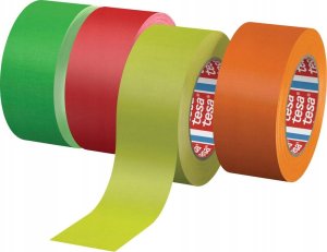 Tesa tesaband duct tape, 25m x 19mm, neon orange 1