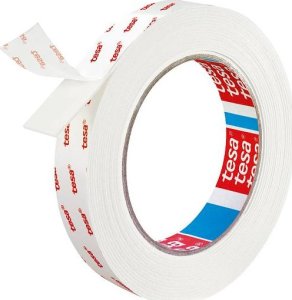 Tesa assembly line, 5m x 19mm, for wallpaper and plaster, up to 10kg/m, white 2