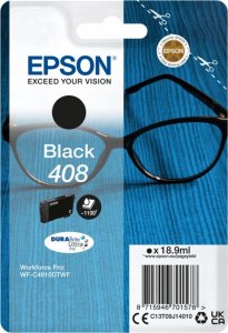 Tusz Epson Epson 408 - 18.9 ml - Schwarz - original - Blisterverpackung - Tintenpatrone - fur WorkForce Pro WF-C4810DTWF 1