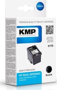 Tusz KMP KMP H175BX - Hohe Ergiebigkeit - Schwarz - kompatibel - Tintenpatrone - fur HP AMP 130, Deskjet 26XX, 37XX, ENVY 50XX 1