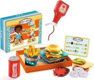 Djeco Djeco - zestaw tematyczny - bar fast food 1