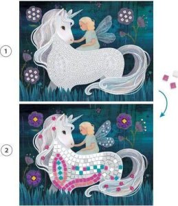 Djeco Djeco - mozaika - zaczarowany świat 3