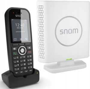 Telefon stacjonarny Snom snom m430 IP-DECT Basisstation und Mobilteil 1