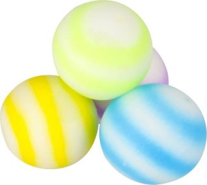 Mega Creative ZAB WYCISKANA PILKA 7CM MIX4 MC DISP 12/144/288 7