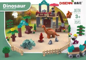 Mega Creative KLOCKI KONSTR DINO PARK 205EL 38X27X10 MC PUD 24 1