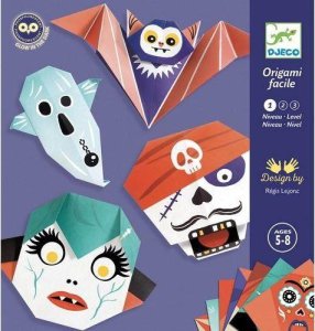 Djeco Djeco - origami - zestaw - duchy i zombiaki 1