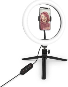 Lampa pierścieniowa Yenkee YSM 710 Uchwyt LED Ring 10''YENKEE 4