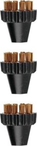 Polti Polti | 3 Small Brass Bristles Brushes Kit | PAEU0297 Vaporetto Lecoaspira Unico 1