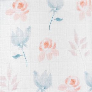 Bocioland 0343 PIELUSZKA BAMBUSOWA 30x30 BELLFLOWERS 3