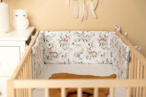 Sensillo Cienki ochraniacz do łóżeczka Miętowy (223041) 4