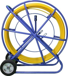 ExtraLink CABLE PULLING ROD 13MM 300M Pilot z włókna szklanego do przeciągania kabli żółty 2