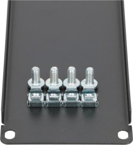 ExtraLink EXTRALINK 2U 19" FRONT BLANK PANEL BLACK 5