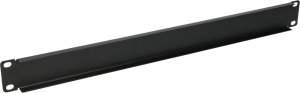 ExtraLink EXTRALINK 1U 19" FRONT BLANK PANEL BLACK 3