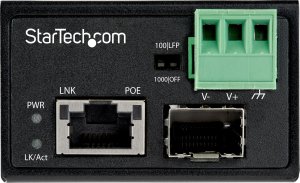 StarTech 30W POE+ FIBER TO ETHERNET 2