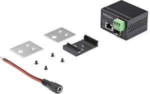 StarTech 30W POE+ FIBER TO ETHERNET 4