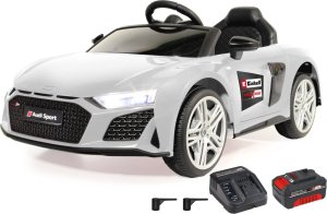 Jamara Ride-on Audi R8 Spyder 18V Einhell Starter-Kit   weiß 10