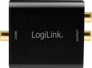 System przekazu sygnału AV LogiLink Konwerter audio Cyfrowy na analogowy 3.5mm/SPDIF/COAX 5