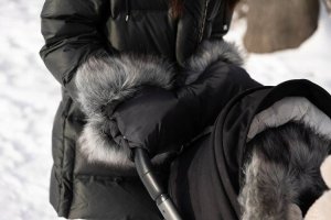 Sensillo Mufka z lisem BLACK 5