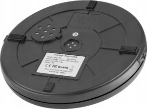 Freepower Stół obrotowy 360° FreePower 25x4cm Black 230V 4