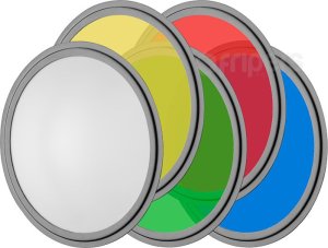 Jinbei Strumienica do lamp EF-LED z filtrami żelowymi, Bowens 2