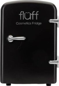 Fluff Fluff Cosmetics Fridge lodówka kosmetyczna ze srebrnym logo Czarna Matowa 1