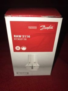 Danfoss Zestaw 2-elementowy - RAE/RLV-KS 1/2 Katowy (blister) (DWZ) 17