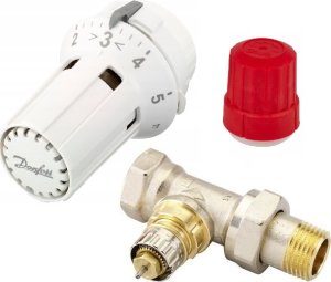 Danfoss Zestaw 2-elementowy - RAE/RLV-KS 1/2 Katowy (blister) (DWZ) 8
