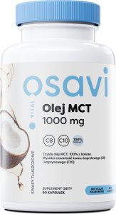 Osavi Osavi Olej MCT 1000 mg 60 kapsułek 1