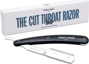 MenRock The Cut Throat Shavette brzytwa do golenia dla mężczyzn + wymienne żyletki 5szt 1