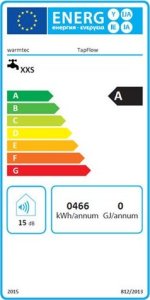 Przepływowy podgrzewacz wody Warmtec Przepływowy podgrzewacz wody TapFlow+ 3,3 kW -  LCD 9