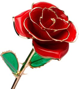 ToPrezent.pl Pozłacana Róża - Wieczna i Prawdziwa 4