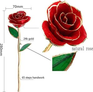 ToPrezent.pl Pozłacana Róża - Wieczna i Prawdziwa 5