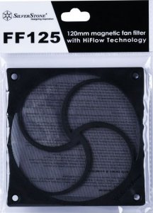 SilverStone SilverStone SST-FF125B magnetischer Highflow Staubfilter, schwarz - 120mm 7