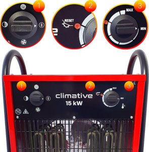 CLIMATIVE Polska nagrzewnica elektryczna Climative EH-15 kW 11