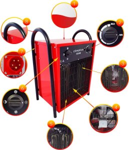 CLIMATIVE Polska nagrzewnica elektryczna Climative EH-15 kW 10