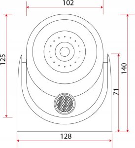 Lampka wtykowa do gniazdka Rum-Lux Lampka LBS-04 bateryjna LED z czujnikiem ruchu i zmierzchu RUM-LUX 6