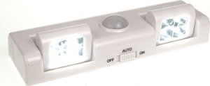 Lampka wtykowa do gniazdka Rum-Lux Lampka LBS-01 bateryjna LED z sensorem ruchu i zmierzchu RUM-LUX 2