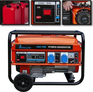 Agregat ExtraLink EXTRALINK EGH-7000 HYBRID GENERATOR 7KW 13