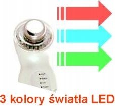 SkinClear MASAŻER ULTRADŹWIĘKOWY MAYA LED TWARZ 8