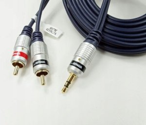 Kabel Vitalco Jack 3,5 mm / 2x RCA 5 m (02934) 10
