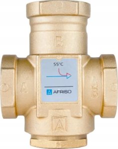 Afriso Zawór temperaturowy ATV 555, DN32, Rp1 1/4, kvs 9, 55°C (S)A 11