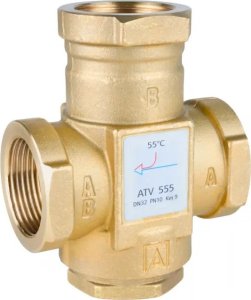 Afriso Zawór temperaturowy ATV 555, DN32, Rp1 1/4, kvs 9, 55°C (S)A 7