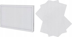 SpiroFlex Zestaw filtrów: Filtr dokładny 208x340x45mm ePM1 55% (F7) 1szt. Mata filtracyjna 200x340mm ISO Coarse (G3) - 2 szt. (S) 2