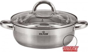 Zilner GARNEK STAL.NIERDZ. PŁASKI 7.5L 30CM ZILNER ZL-7406 1