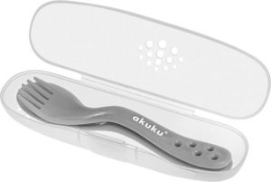 Akuku A0073 SZTUĆCE W ETUI SZARE 3