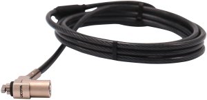 Linka zabezpieczająca Dicota DICOTA Security Cable T-Lock Ultra Slim V2 masterkeyed 3x7mm slot 2