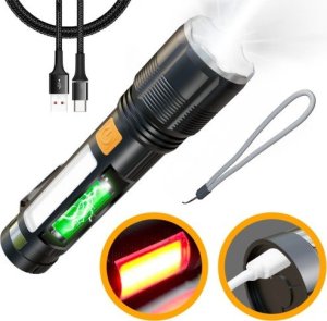 Latarka ExtraLink EXTRALINK FLASHLIGHT LED EFL-1138 WILI 700LM RECHARGEABLE BATTERY 1