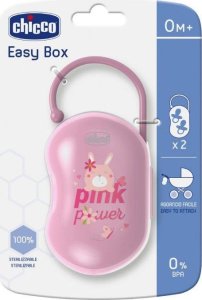 Chicco 129638 ETUI PODWÓJNE DO SMOCZKA RÓŻOWE 1