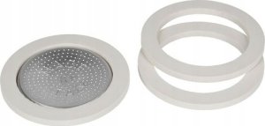 Bialetti Uszczelki + sitko do kawiarek alu. pojemność 2 espresso 4