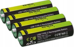 Verico LoopEnergy Li-Ion akumulator AA2550, USB-C, opakowanie 4 szt. retail 3